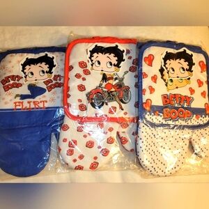 Bettyboop pot holder sets